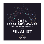 MJC Law’s Lauren Crow and Helen Fanning shortlisted for Legal Aid Lawyer of the Year Awards 2024
